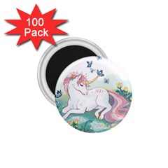 Illustration Vector Unique Unicorn 1 75  Magnets (100 Pack) 