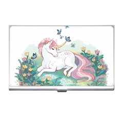 Illustration Vector Unique Unicorn Business Card Holder