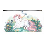 Illustration Vector Unique Unicorn Pencil Cases Back