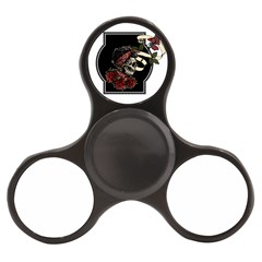 Skull Rose Fantasy Dark Flowers Finger Spinner by Sudhe