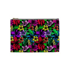 Flowers 3 Cosmetic Bag (medium) by ArtworkByPatrick