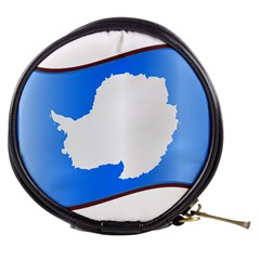 Waving Proposed Flag of Antarctica Mini Makeup Bag