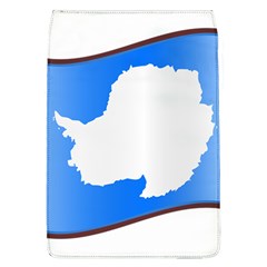 Waving Proposed Flag of Antarctica Removable Flap Cover (L)