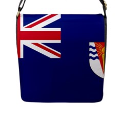 Government Ensign Of The British Antarctic Territory Flap Closure Messenger Bag (l) by abbeyz71