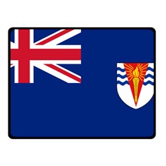 Government Ensign Of The British Antarctic Territory Double Sided Fleece Blanket (small)  by abbeyz71