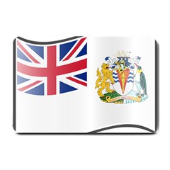 Waving Flag Of The British Antarctic Territory Small Doormat  by abbeyz71