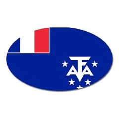 Flag Of The French Southern And Antarctic Lands, 1958 Oval Magnet by abbeyz71