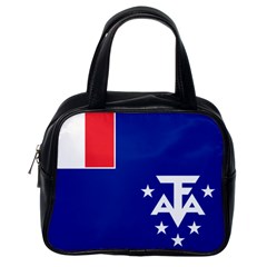 Flag Of The French Southern And Antarctic Lands, 1958 Classic Handbag (one Side) by abbeyz71