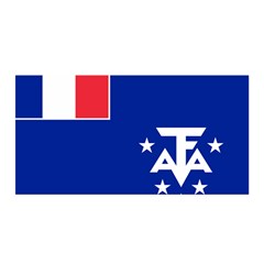 Flag Of The French Southern And Antarctic Lands, 1958 Satin Wrap by abbeyz71