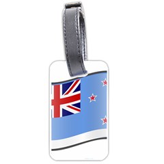 Waving Proposed Flag Of The Ross Dependency Luggage Tag (one Side) by abbeyz71