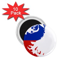 Flag Map Of Chilean Antarctic Territory 1 75  Magnets (10 Pack)  by abbeyz71
