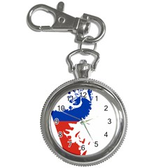 Flag Map Of Chilean Antarctic Territory Key Chain Watches by abbeyz71
