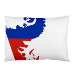 Flag Map Of Chilean Antarctic Territory Pillow Case (two Sides) by abbeyz71