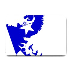 Magallanes Region Flag Map Of Chilean Antarctic Territory Small Doormat  by abbeyz71