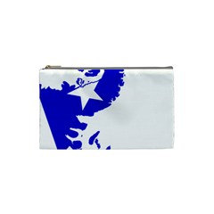 Magallanes Region Flag Map Of Chilean Antarctic Territory Cosmetic Bag (small) by abbeyz71