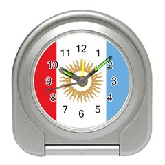 Flag of Argentine Cordoba Province Travel Alarm Clock