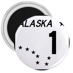 Alaska Route 1 Shield 3  Magnets by abbeyz71