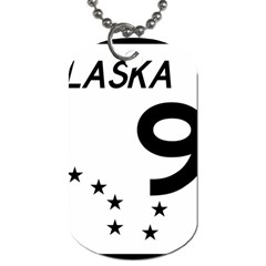 Alaska Route 9 Shield Dog Tag (one Side) by abbeyz71