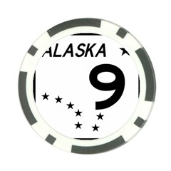 Alaska Route 9 Shield Poker Chip Card Guard (10 Pack) by abbeyz71