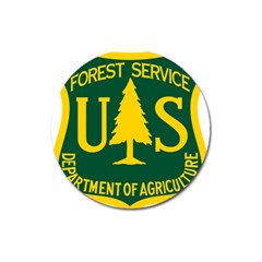 Logo Of The U S  Forest Service Magnet 3  (round) by abbeyz71