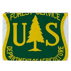 Logo Of The U S  Forest Service Cosmetic Bag (xxl) by abbeyz71