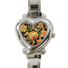 Hohloma Heart Italian Charm Watch