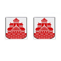 Coat Of Arms Of Helsingborg Cufflinks (square) by abbeyz71