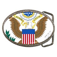 Greater Coat Of Arms Of The United States Belt Buckles by abbeyz71