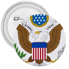 Greater Coat Of Arms Of The United States 3  Buttons by abbeyz71