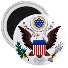 Greater Coat Of Arms Of The United States 3  Magnets by abbeyz71