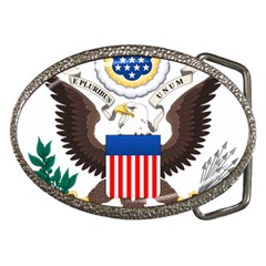 Greater Coat Of Arms Of The United States Belt Buckles by abbeyz71