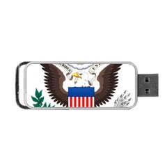 Greater Coat Of Arms Of The United States Portable Usb Flash (two Sides) by abbeyz71