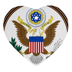 Great Seal Of The United States - Obverse Ornament (heart) by abbeyz71