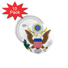 Great Seal Of The United States - Obverse 1 75  Buttons (10 Pack) by abbeyz71