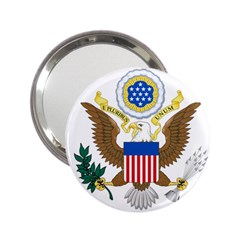 Great Seal Of The United States - Obverse 2 25  Handbag Mirrors by abbeyz71