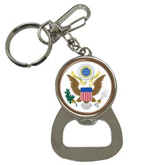 Great Seal Of The United States - Obverse Bottle Opener Key Chain by abbeyz71