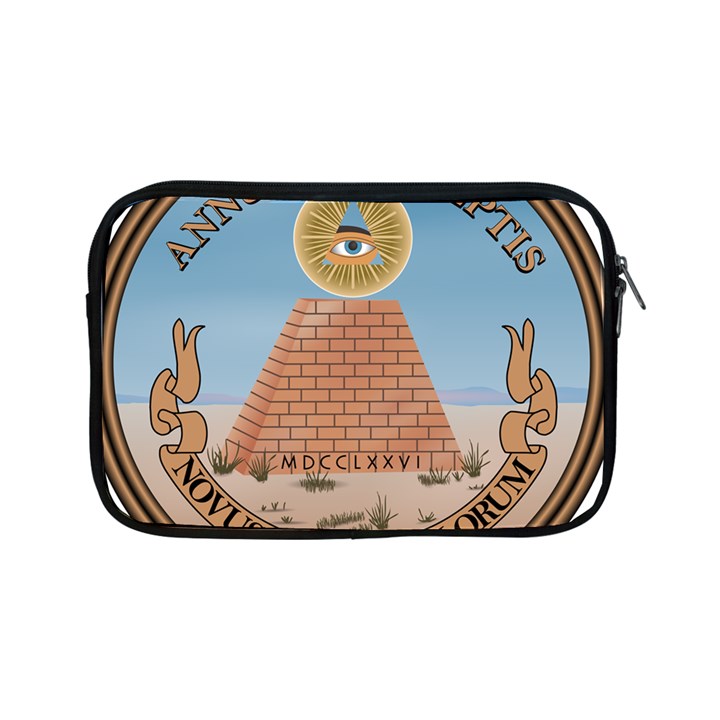 Great Seal of the United States - Reverse Apple iPad Mini Zipper Cases