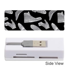 Pattern Shiny Shoes Memory Card Reader (stick) by Sudhe