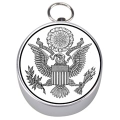 Black & White Great Seal Of The United States - Obverse  Silver Compasses by abbeyz71