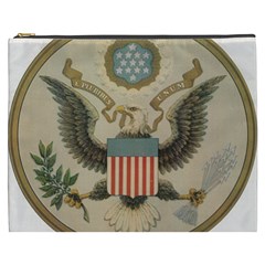 Great Seal Of The United States - Obverse Cosmetic Bag (xxxl) by abbeyz71