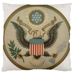 Great Seal Of The United States - Obverse Standard Flano Cushion Case (one Side) by abbeyz71