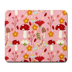 Floral Surface Pattern Design Large Mousepads