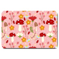 Floral Surface Pattern Design Large Doormat 