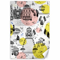 The Park  Pattern Design Canvas 20  X 30 