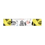 The Park  Pattern Design Flano Scarf (Mini) Front