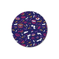 Pattern Burton Galmour Magnet 3  (round)