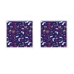 Pattern Burton Galmour Cufflinks (Square)