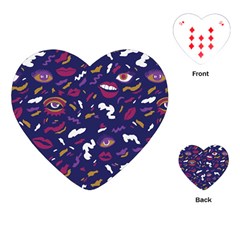 Pattern Burton Galmour Playing Cards Single Design (Heart)