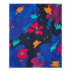 Patterns Rosebuds Shower Curtain 60  X 72  (medium)  by Sudhe