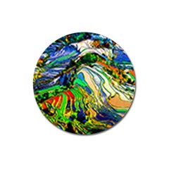 Artistic Nature Painting Magnet 3  (round)